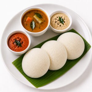Plain Idli